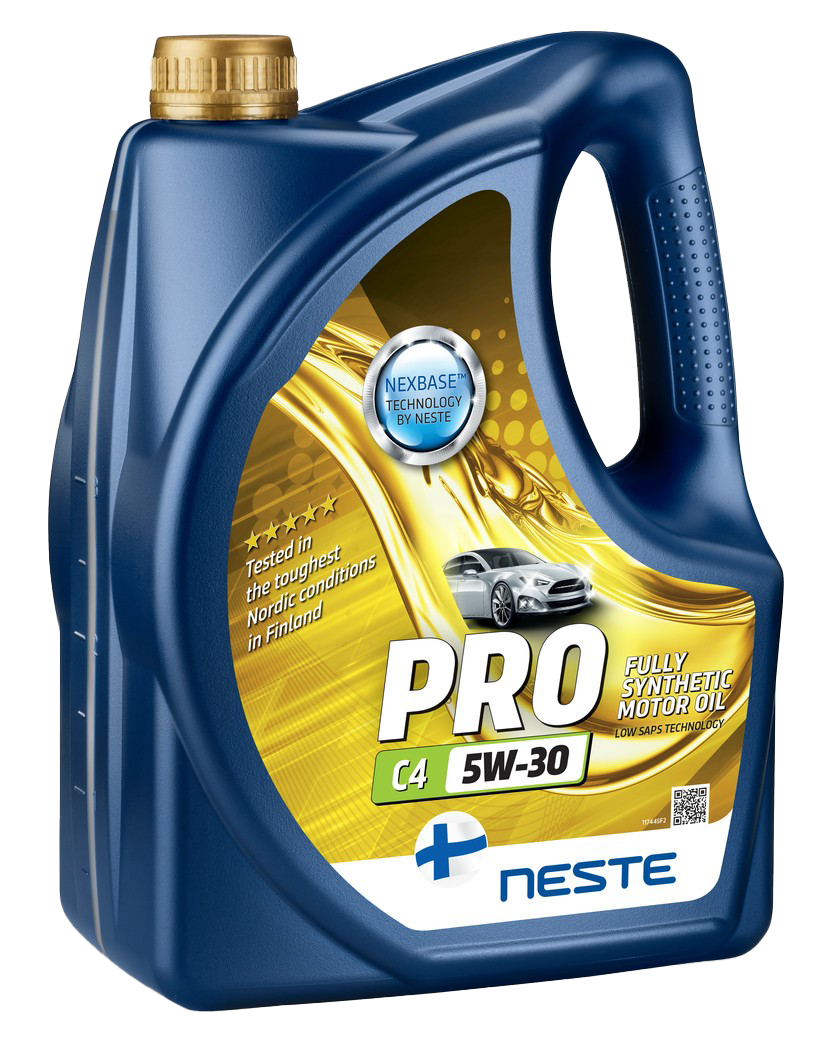 Моторное масло NESTE PRO C4 5W-30, 4л